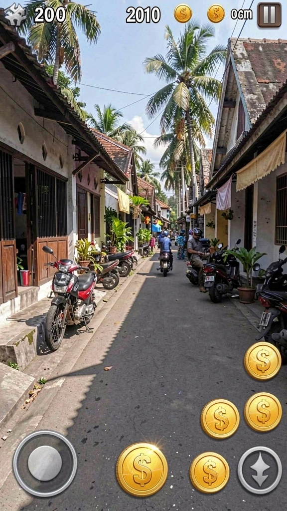 666ff - Tangkapan layar memperlihatkan mode permainan yang berbeda.