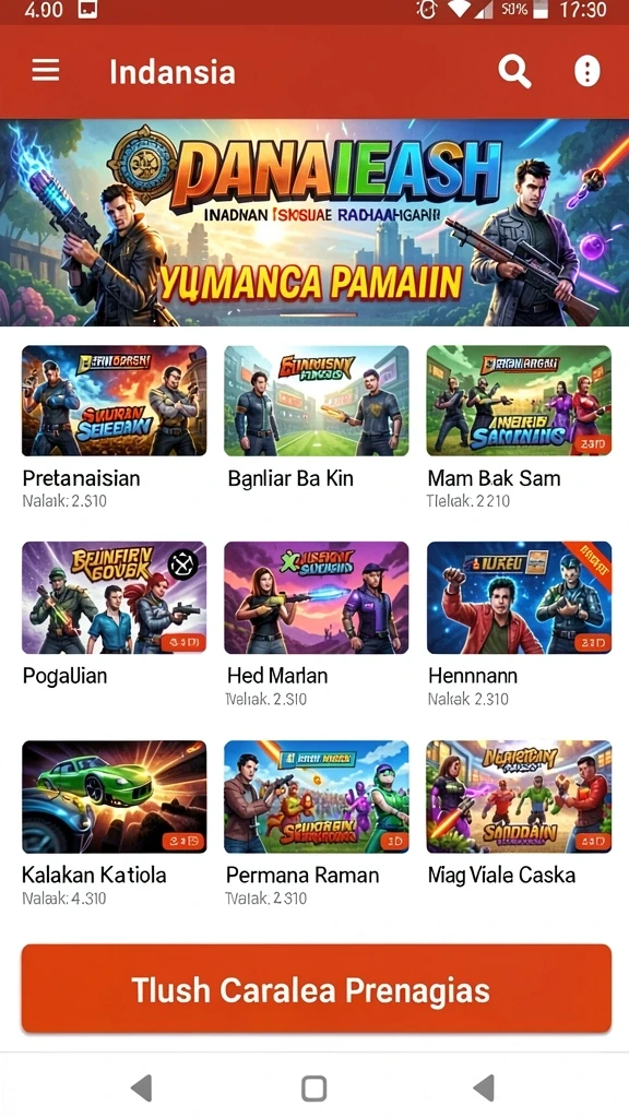 glowin88 - Antarmuka pengguna yang sederhana dan intuitif.