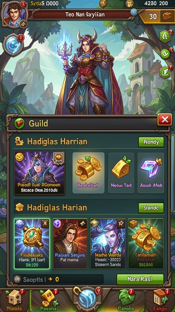 juara666 - Tampilan antarmuka yang menarik dan user-friendly.