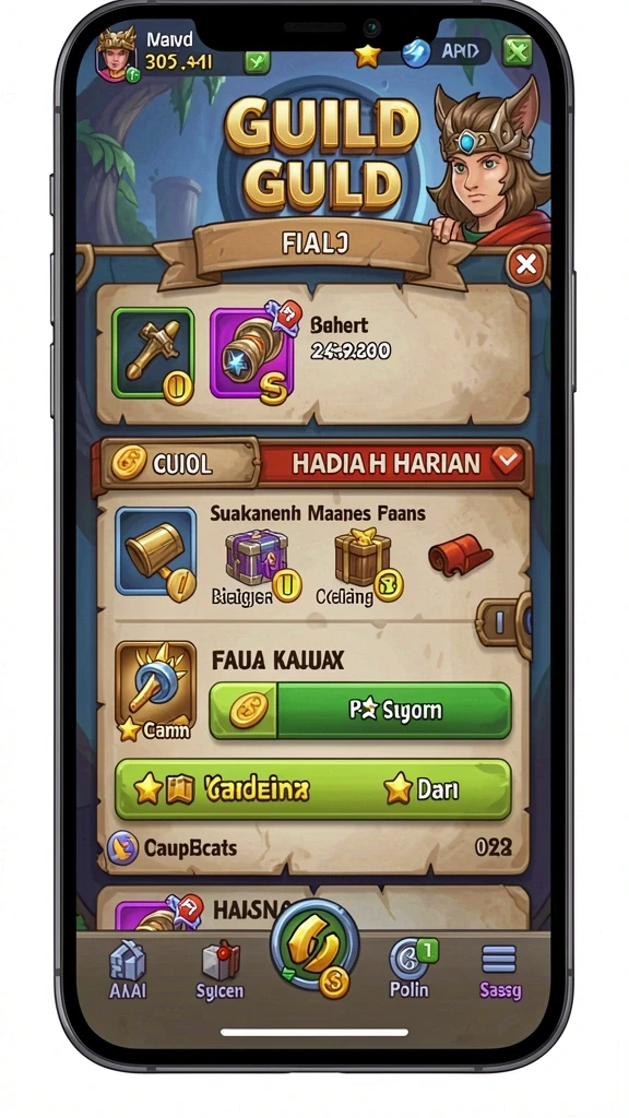 kamartoto - Tampilan menu utama KAMARTOTO yang menarik dan user-friendly.