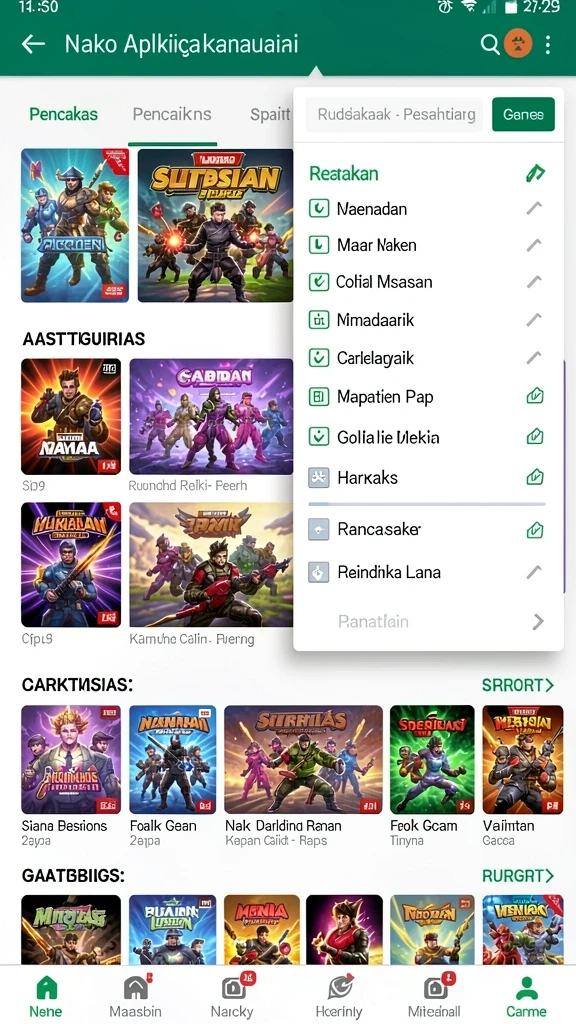 pakde4d - Tampilan antarmuka pengguna yang sederhana dan intuitif.