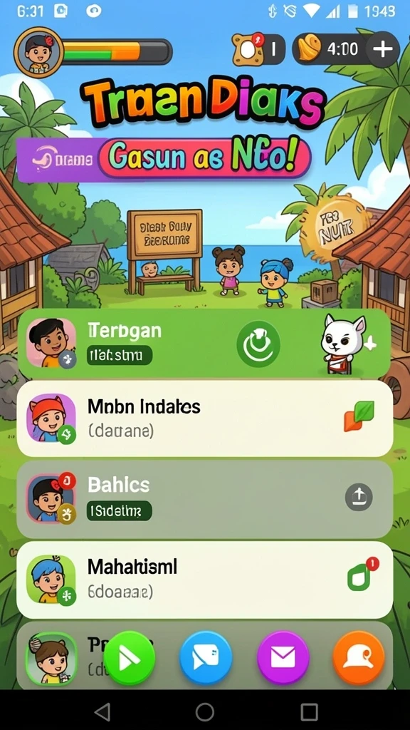 pt707 - Tangkapan layar menampilkan mode multiplayer yang seru.