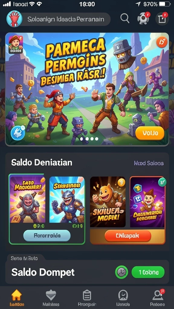 qqnusa - Tampilan antarmuka yang modern dan ramah pengguna.