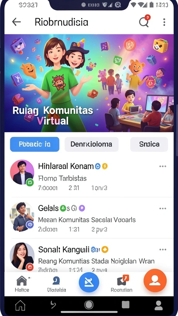 rajabandar88 - Antarmuka pengguna yang bersih dan modern.