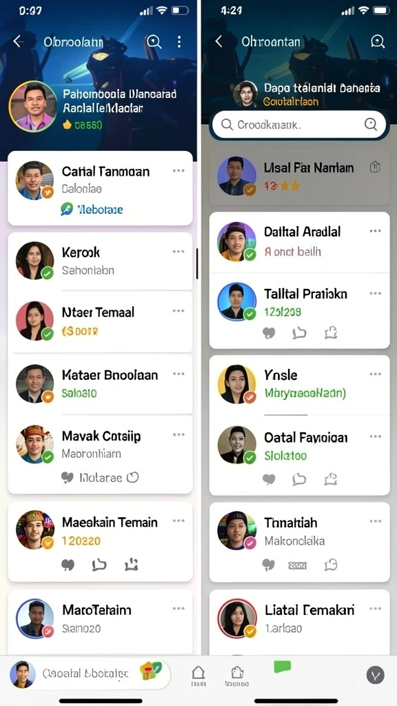 rajacorc - Tampilan antarmuka yang intuitif dan menarik.