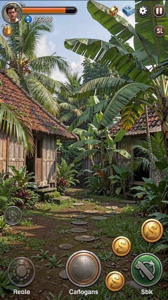 rebahin - Level menantang dengan lingkungannya yang indah.